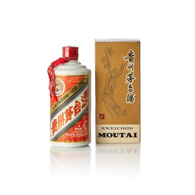 View full screen - View 1 of Lot 5153. 1987-1989年產 "飛天牌" 貴州茅台酒 Kweichow Moutai circa 1987-1989 NV (1 BT50).