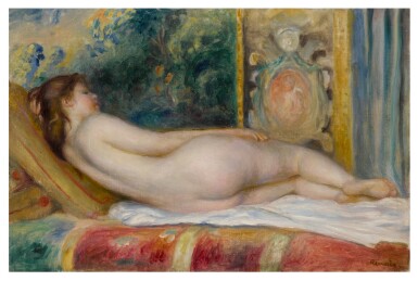 View full screen - View 1 of Lot 1025. Femme nue couchée.