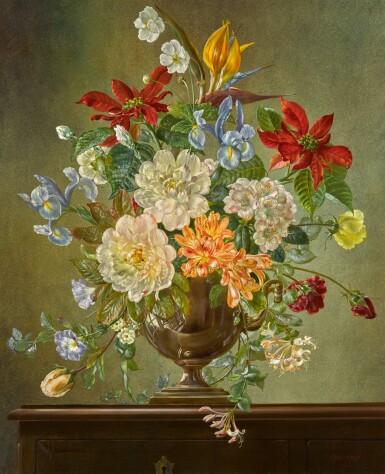 View full screen - View 1 of Lot 80. Still Life with Mixed Flowers.