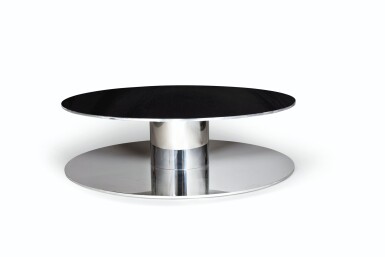 View full screen - View 1 of Lot 508. Flat round low table, 2005 | Table basse flat ronder, 2005 .