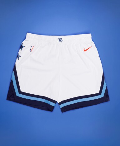 View full screen - View 1 of Lot 71. Yang Hansen 2025-2026 Issued ‘Rising Stars’ Shorts | Probable Wear.