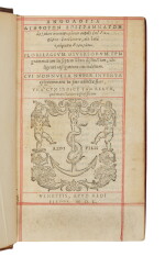 Anthologia graeca, Venice, Aldus, 1550, later red morocco, annotated by Jean Dorat
