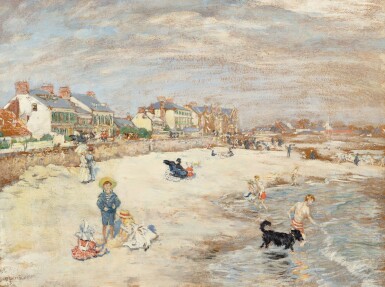 View full screen - View 1 of Lot 21. Bord de mer en été.