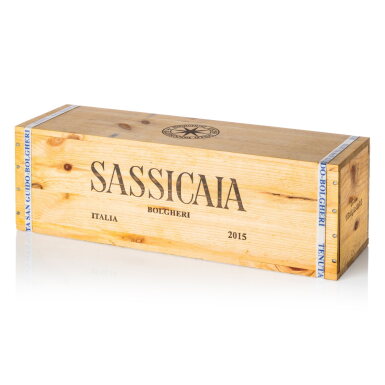 View full screen - View 1 of Lot 71. Sassicaia 2015 (1 DM).