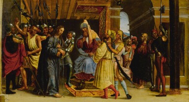 Voir en plein écran - Voir 1 du lot 52. Christ Before the Sanhedrin.