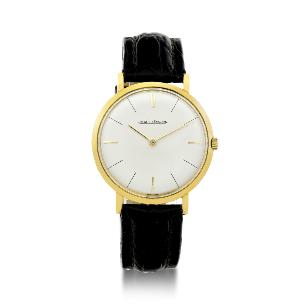 View full screen - View 1 of Lot 57. JAEGER-LECOULTRE | A YELLOW GOLD WRISTWATCH, CIRCA 1990.
