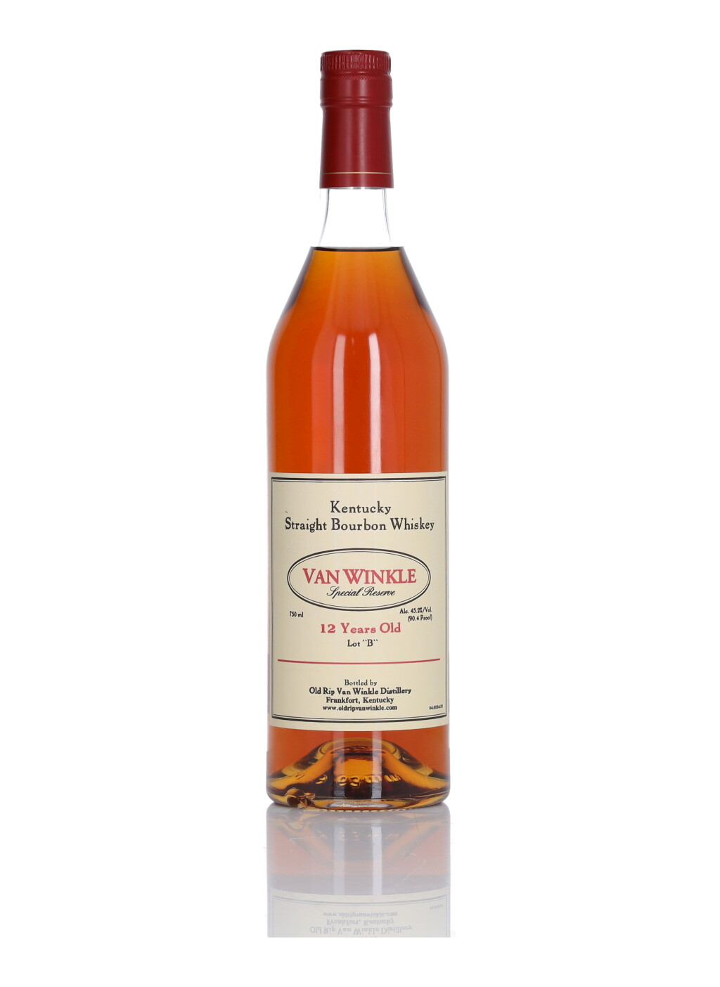 View full screen - View 1 of Lot 101. Van Winkle 12 Year Old Special Reserve Lot "B" 90.4 Proof NV (1 Bottle 75cl).