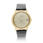 Reference 3445 A yellow gold automatic wristwatch with date, Made in 1972