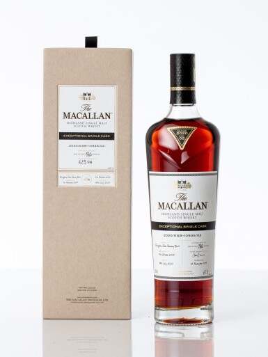 View full screen - View 1 of Lot 5023. The Macallan Exceptional Single Cask 2020/ESB-10935/02 61.5 abv 2004 (1 BT70).