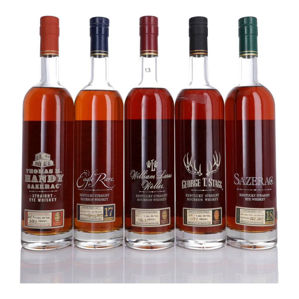 View full screen - View 1 of Lot 166. Buffalo Trace Antique Collection 2013 NV (5 BT 75cl).