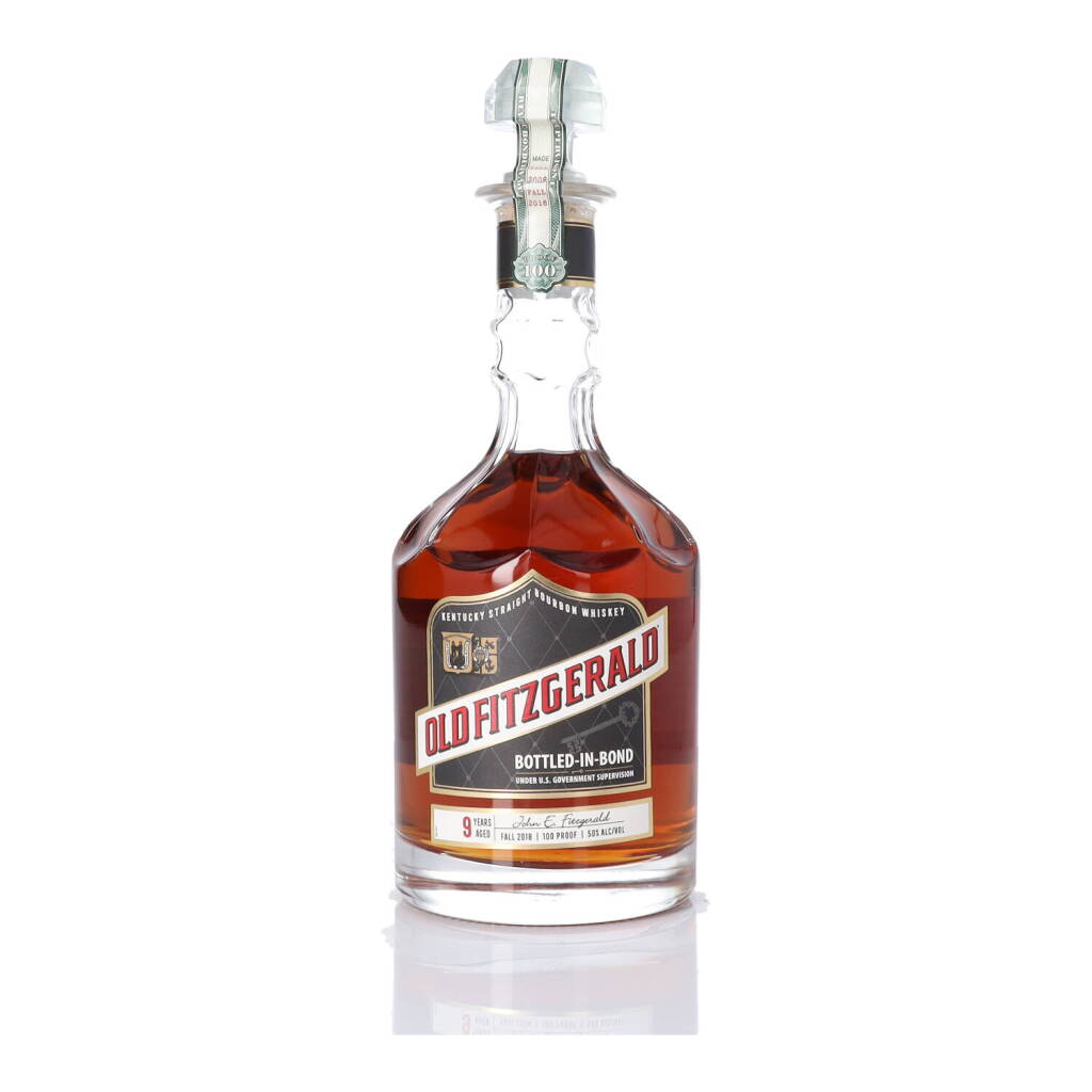 View full screen - View 1 of Lot 333. Old Fitzgerald 9 Year Old Bottled In Bond 100 Proof 2008 (1 BT 75cl).