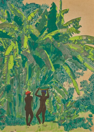 View full screen - View 1 of Lot 22. JACQUES MAJORELLE | In the Majorelle Gardens, Marrakech.