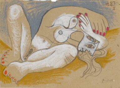 View full screen - View 1 of Lot 170. Nu couché.