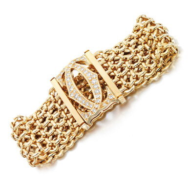View full screen - View 1 of Lot 63. Diamond bracelet, 'Penelope'.