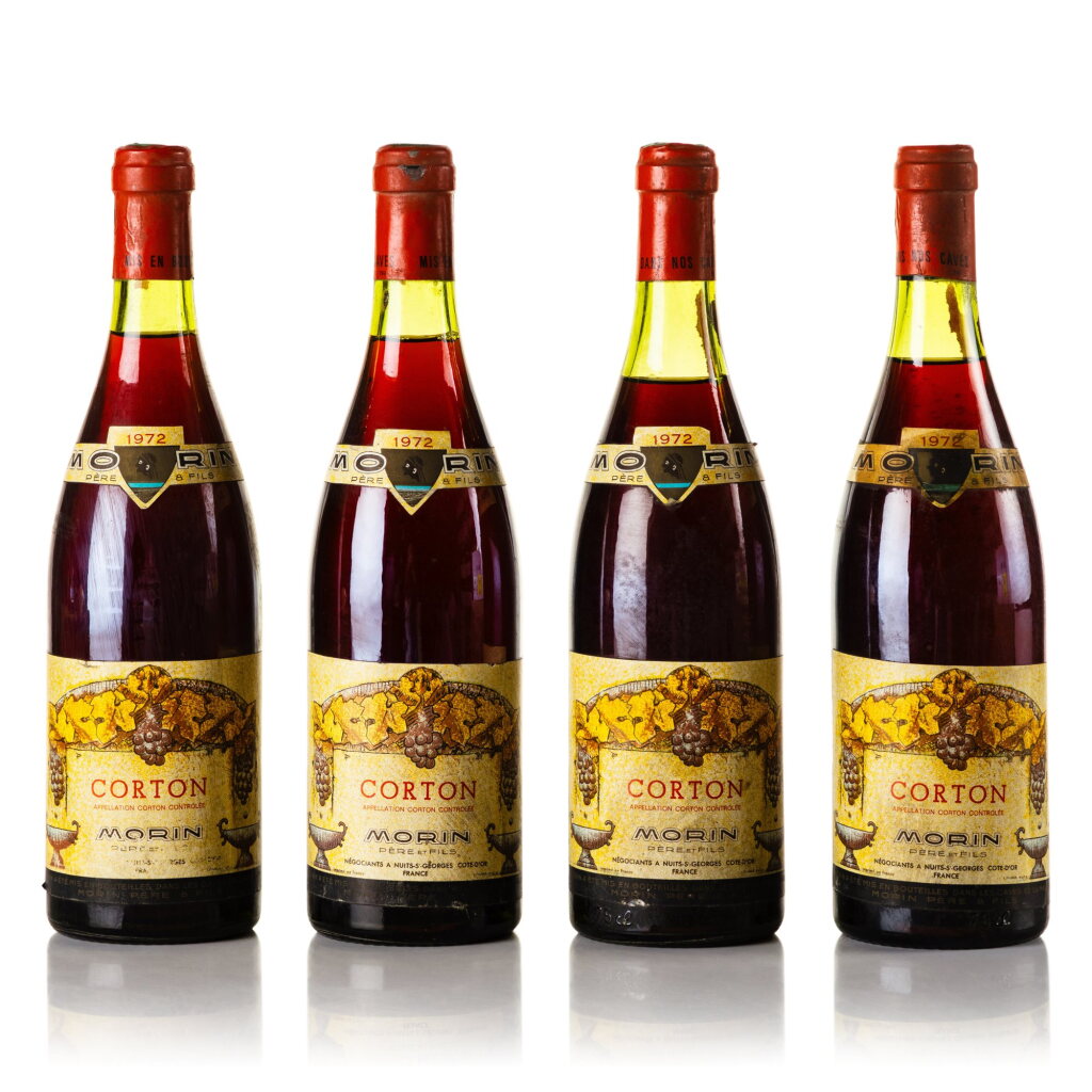 View full screen - View 1 of Lot 413. Corton 1972 Morin (4 BT).
