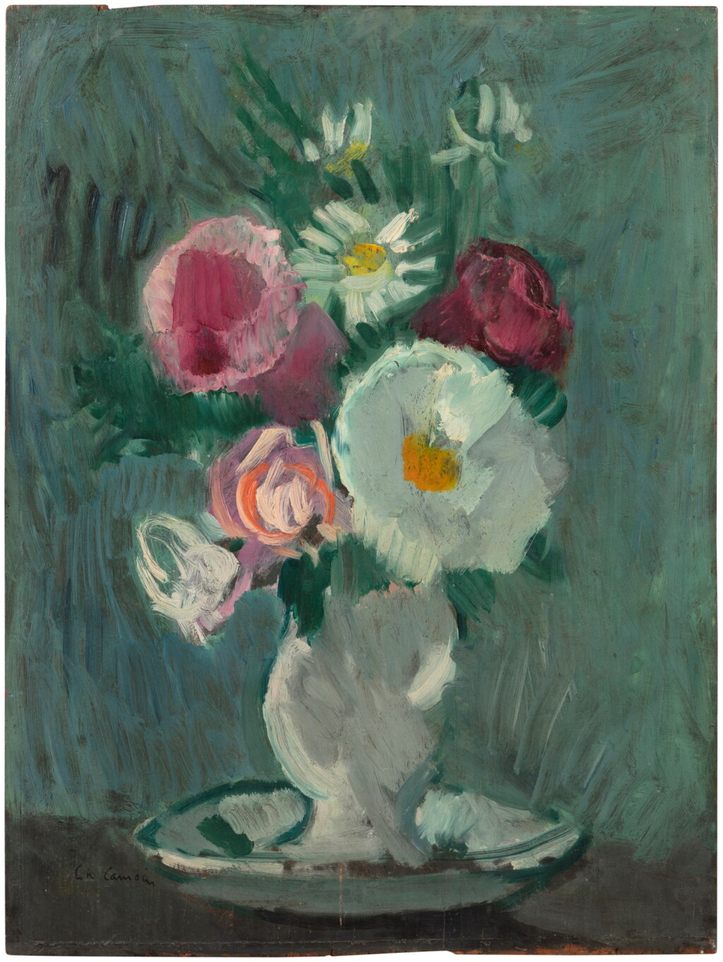 View full screen - View 1 of Lot 138. Bouquet de roses.