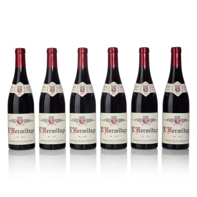 View full screen - View 1 of Lot 988. Hermitage Rouge 2010 Jean-Louis Chave (6 BT).