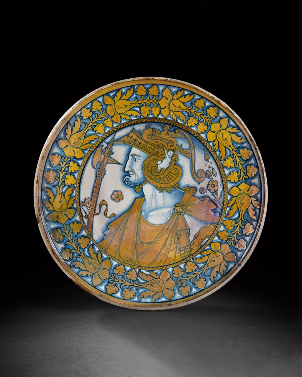 View full screen - View 1 of Lot 6. Maiolica deep dish.