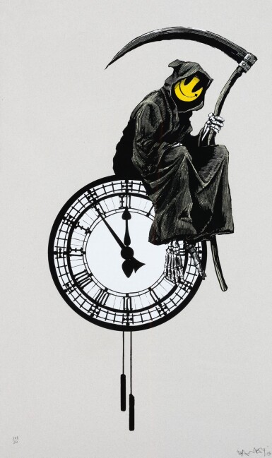 View full screen - View 1 of Lot 26. BANKSY | GRIN REAPER .