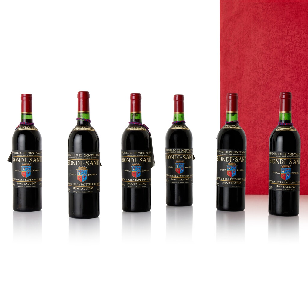 View full screen - View 1 of Lot 458. Brunello di Montalcino, Riserva 1971 Biondi-Santi (6 BT) .