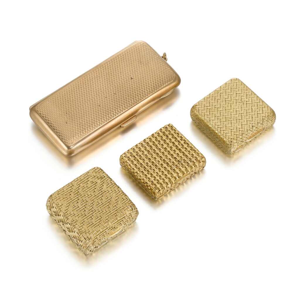 View full screen - View 1 of Lot 85. A group of four objects of vertu, Chester, 1917 and later,.
