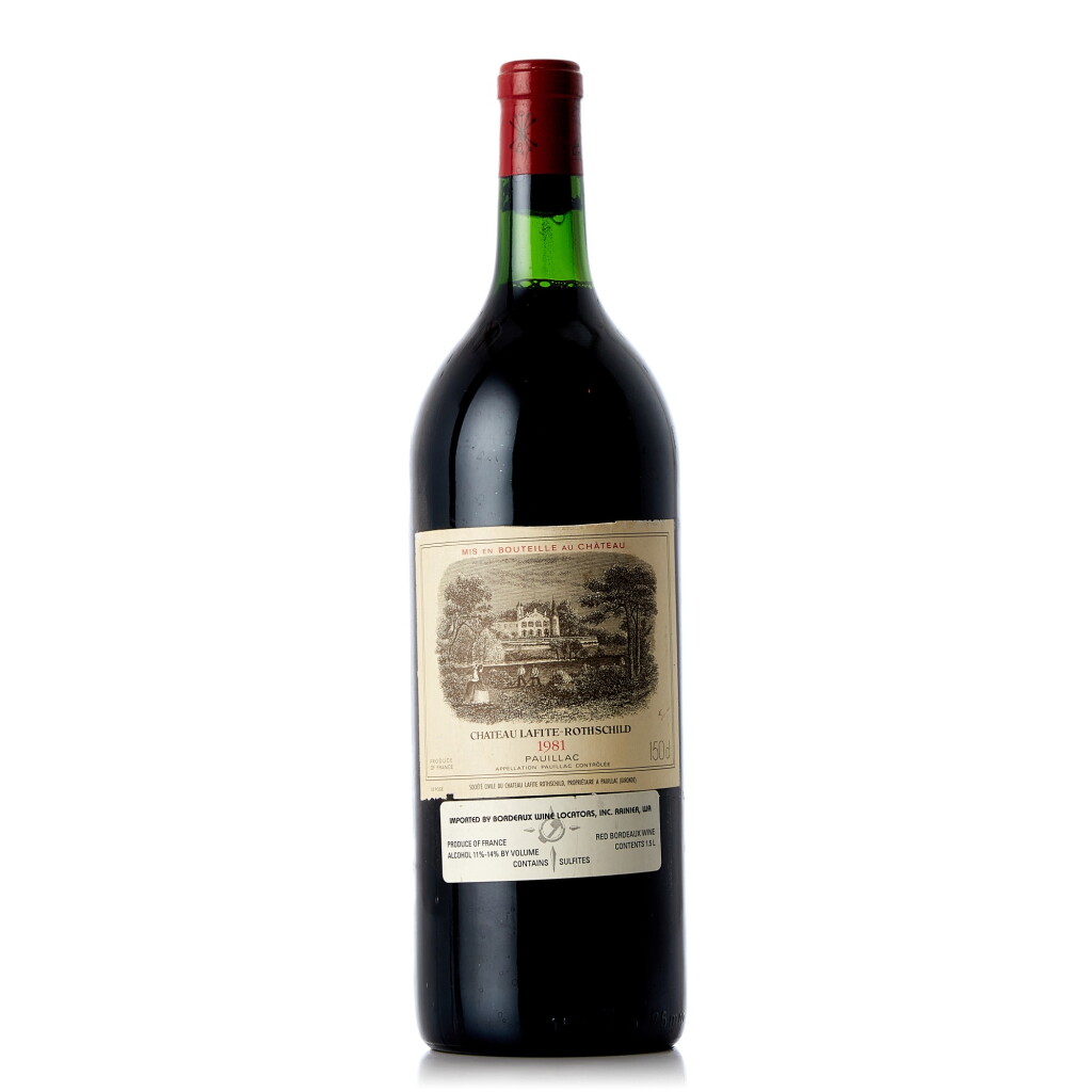 View full screen - View 1 of Lot 1412. Château Lafite 1981 (4 MAG).