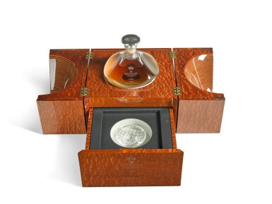 View full screen - View 1 of Lot 35. The Macallan Lalique Genesis Decanter 72 Year Old 42.0 abv NV (1 BT75cl).