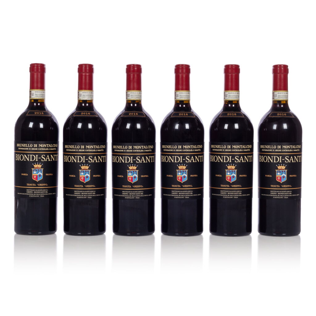 View full screen - View 1 of Lot 266. Brunello di Montalcino 2016 Biondi-Santi (12 BT).