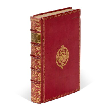 View full screen - View 1 of Lot 252. Thompson, Les saisons, Paris, 1779, contemporary morocco with arms of Paul I of Russia.