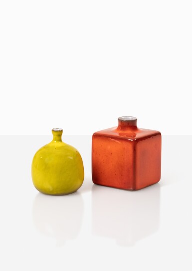 View full screen - View 1 of Lot 74. Vases Carré et Boule.