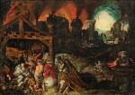 CIRCLE OF JAN BRUEGHEL THE ELDER | THE TEMPTATION OF ST ANTHONY