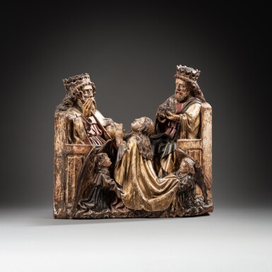 View full screen - View 1 of Lot 4. The Coronation of the Virgin | Le Couronnement de la Vierge.