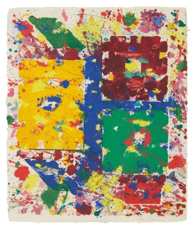 View full screen - View 1 of Lot 415. SAM FRANCIS | UNTITLED.