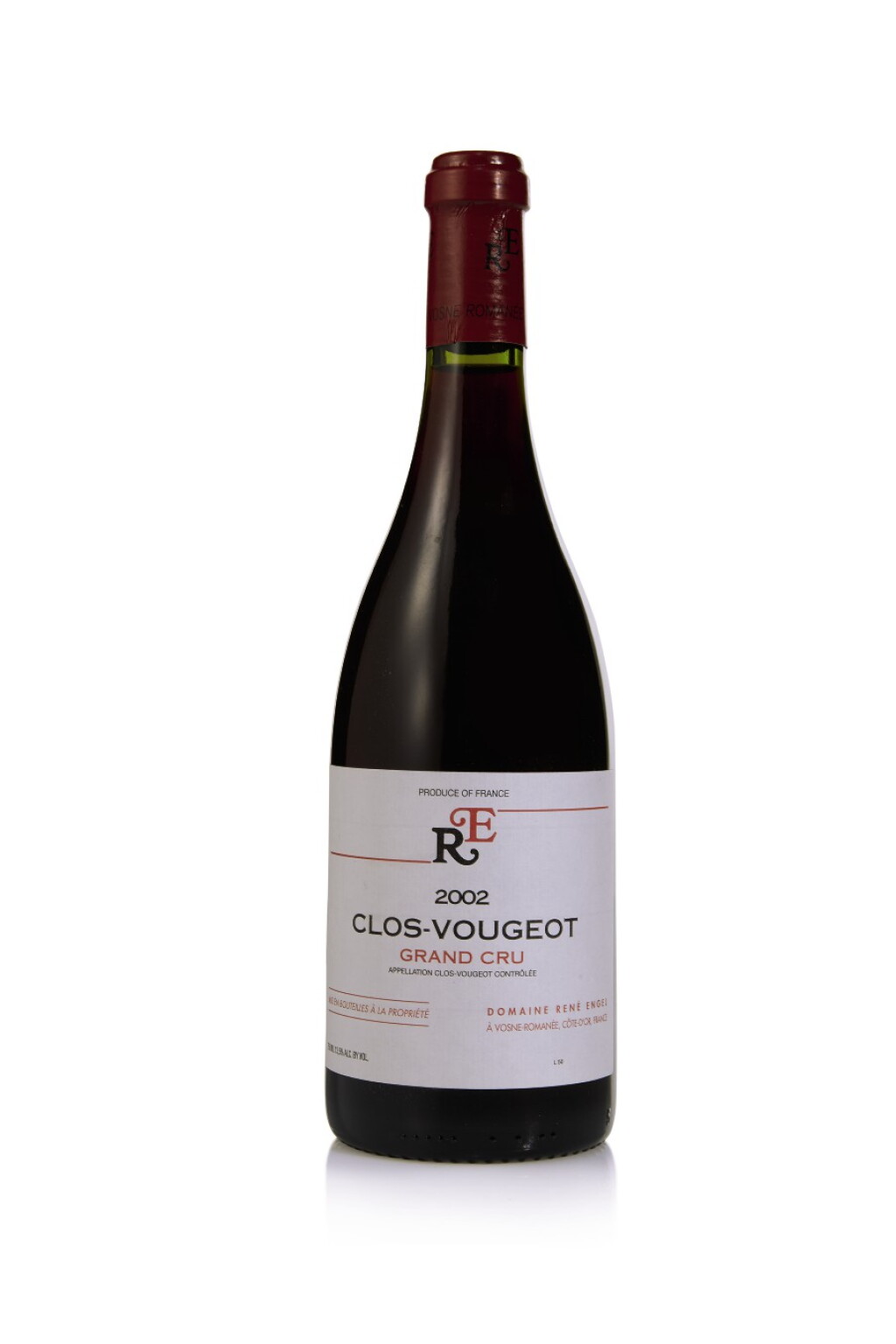 View full screen - View 1 of Lot 71. Clos Vougeot 2002 René Engel (6 BT).