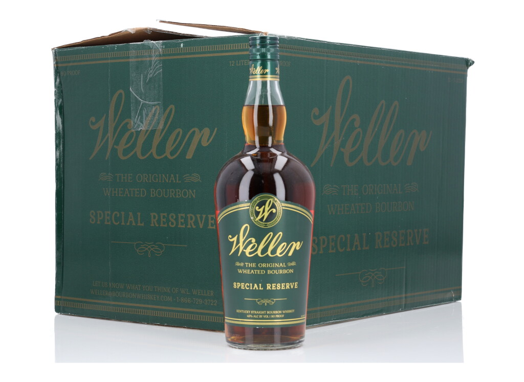 View full screen - View 1 of Lot 207. Weller Special Reserve 90.0 Proof NV (12 Bottles Litre).
