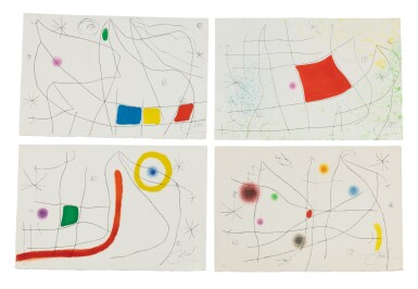 View full screen - View 1 of Lot 240. L'Issue dérobée. 1974. Ex. HC. Avec une des rares suites des 5 gravures signées et justifiées..