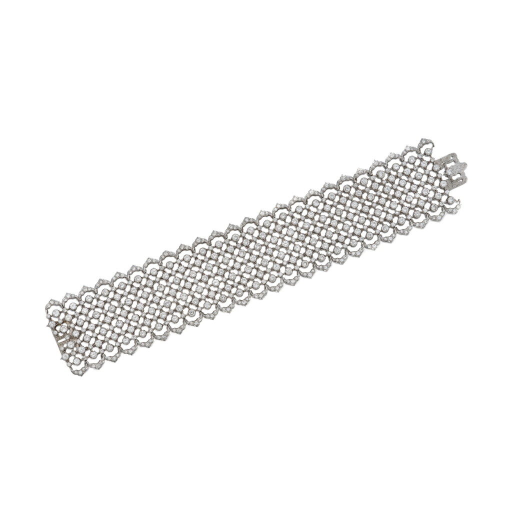View full screen - View 1 of Lot 89. Diamond Bracelet | 布契拉提 | 鑽石手鏈.