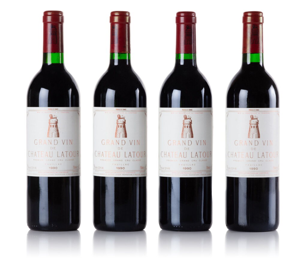View full screen - View 1 of Lot 543. Château Latour 1990 (8 BT).
