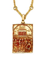 'Sposalizio della Vergine' Gold Pendent Necklace | 'Sposalizio della Vergine' 黃金項鏈