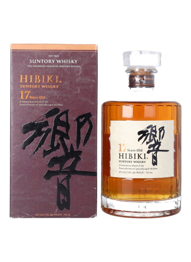 View full screen - View 1 of Lot 46. Hibiki 17 Year Old 43.0 abv NV (1 BT 75cl).