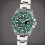 Submariner 'Hulk', Reference 116610LV | A stainless steel wristwatch with date and bracelet | Circa 2010