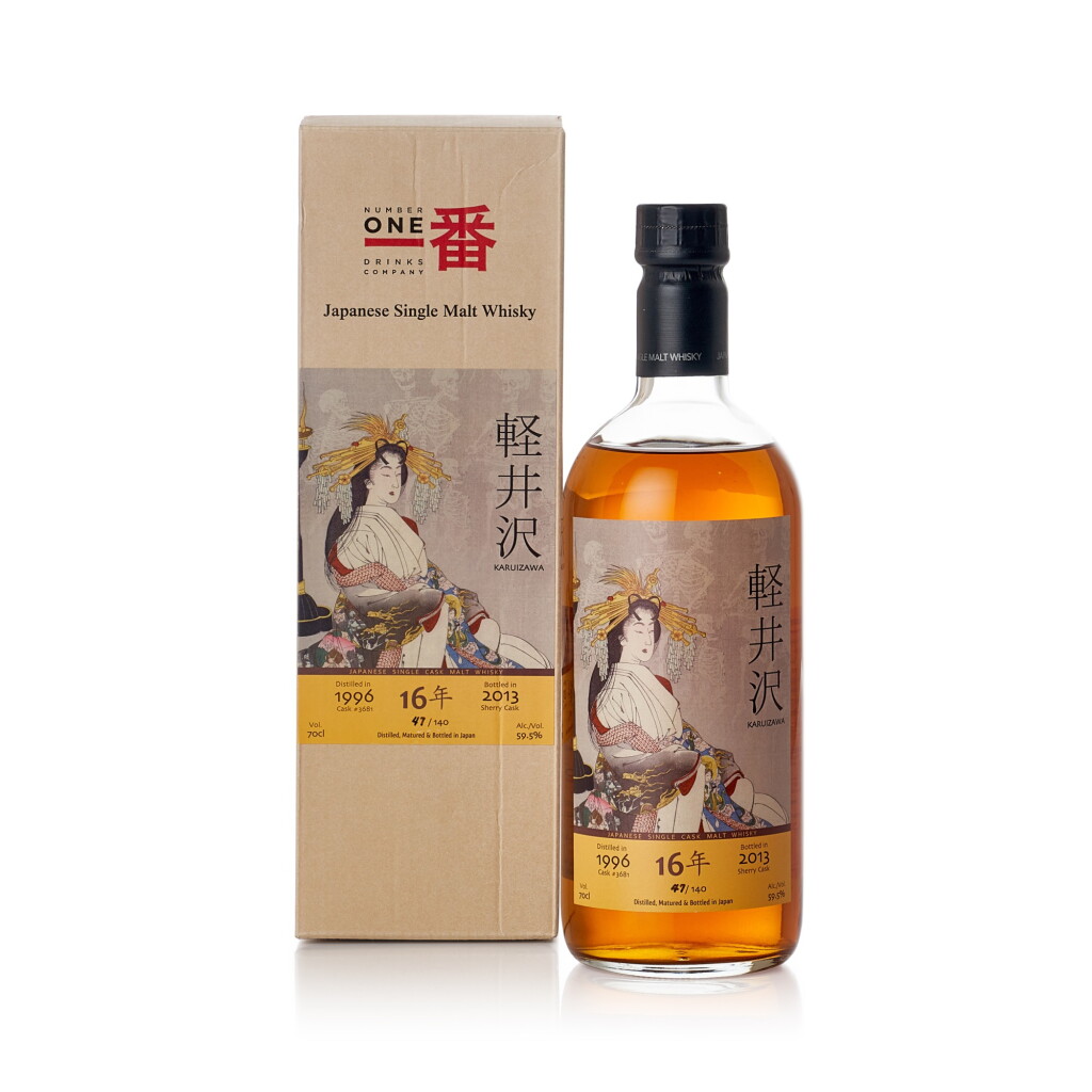 View full screen - View 1 of Lot 6018. 輕井澤 Karuizawa 16 Year Old cask #3681 59.5 abv 1996 (1 BT70).
