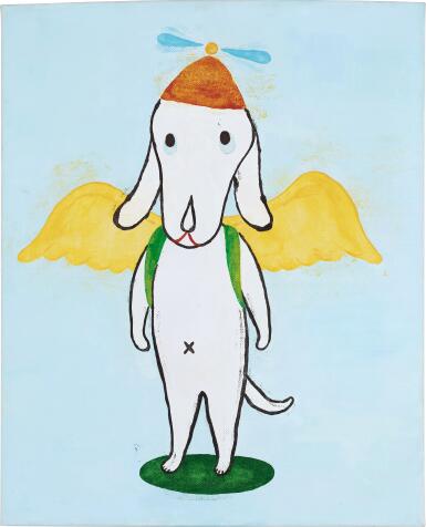 View full screen - View 1 of Lot 814. Yoshitomo Nara 奈良美智 | Willem the Flyer 飛翔者威廉.