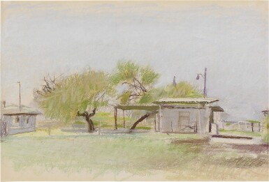 View full screen - View 1 of Lot 97. Where the Deer is Dressed and Hung.