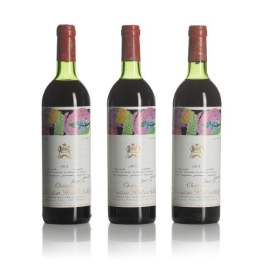 View full screen - View 1 of Lot 383. Château Mouton Rothschild 1975 (10 BT).