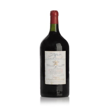 View full screen - View 1 of Lot 45. Château Mouton Rothschild 1962 (1 DM).