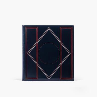 View full screen - View 1 of Lot 110. Catalogues et documents d’expositions. Belle reliure de Martin réalisée pour le collectionneur J.-P. Guillaume..