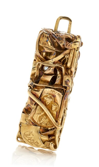 View full screen - View 1 of Lot 76. PENDANT 'COMPRESSION' (PENDENTE 'COMPRESSIONE'), CÉSAR.