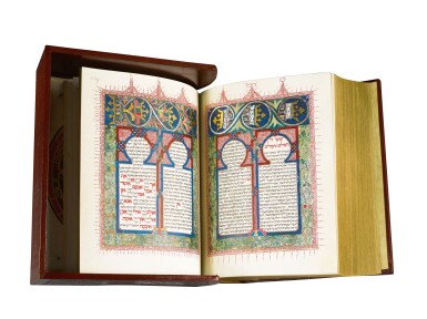 View full screen - View 1 of Lot 16. The Kennicott Bible with Accompanying Commentary Volume, London: Facsimile Editions, 1985.