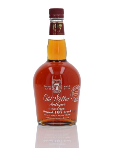 View full screen - View 1 of Lot 1261. Old Weller Antique 7 Year Old 107 Proof 2009 (1 Bottle 75cl).